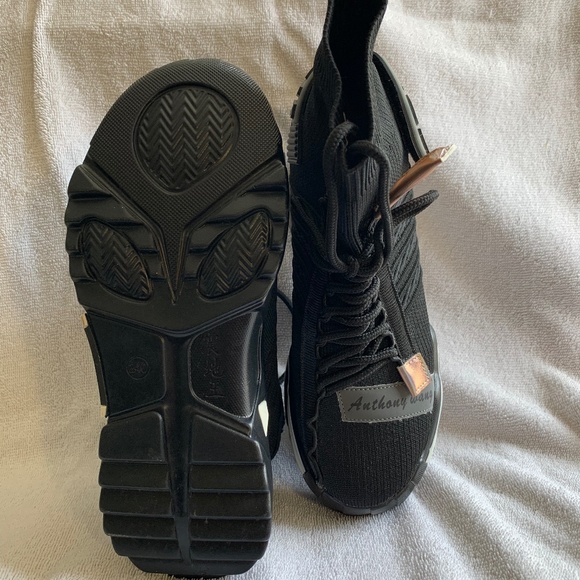 Anthony Wang Hidden Wedge Platform Sock Sneaker - Picture 2 of 5